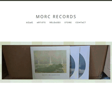 Tablet Screenshot of morctapes.com